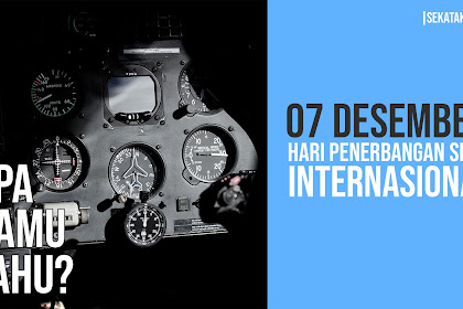 7 Desember Hari Penerbangan Sipil Internasional dan Sejarah Singkat Awal Penerbangan Dunia | Hot Info